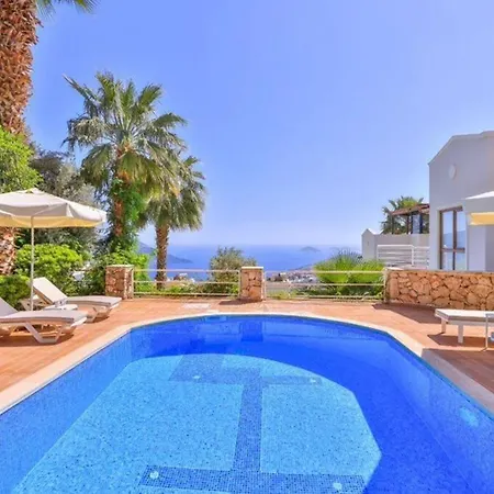Yeni With Private Pool& Sea View Κας
